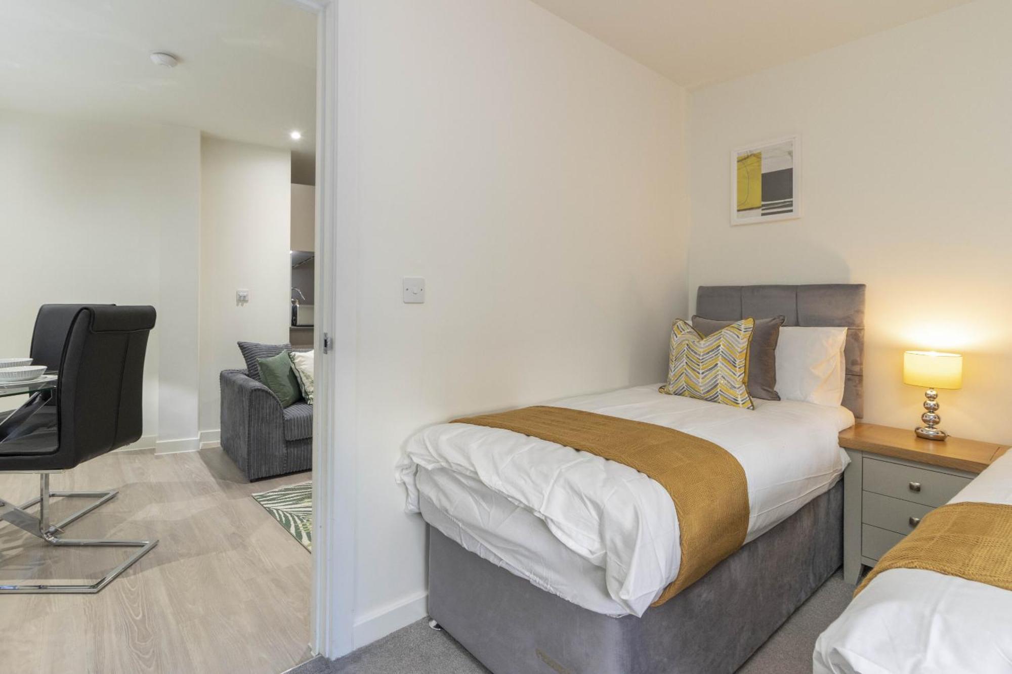 埃克塞特Linacre 11 - Modern 2 Bed Behind The Cathedral With Free Parking And Fast Wifi公寓 外观 照片